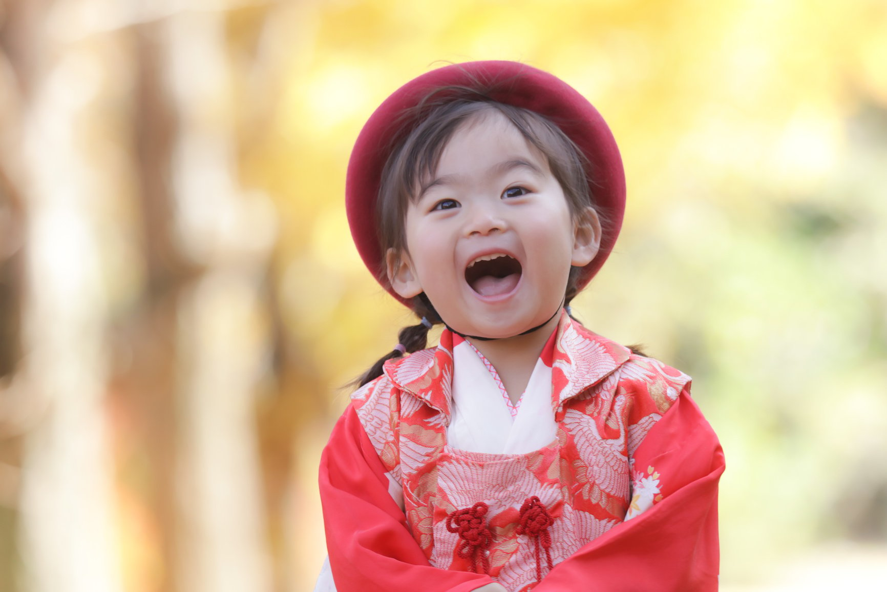 Smiling girl Shichigosan image